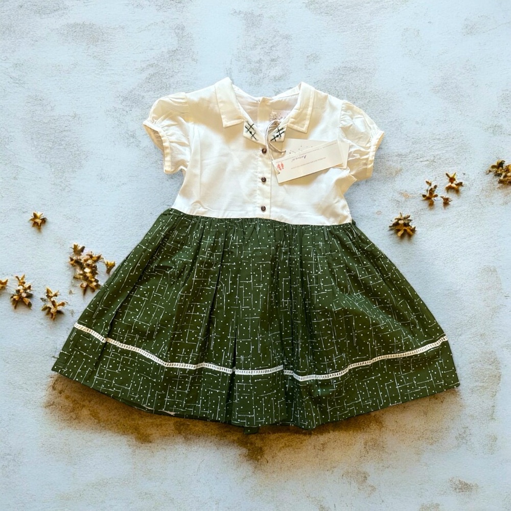 WDW green dress